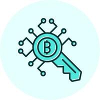 Encryption Key Vector Icon