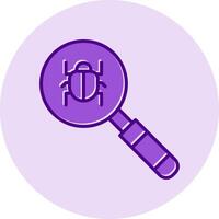 Virus detection Vector Icon