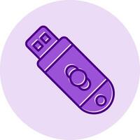 Usb Drive Vector Icon