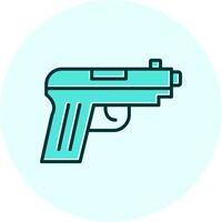 Pistol Gun Vector Icon