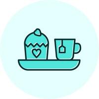 Afternoon Tea Vector Icon