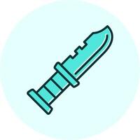 Military Knife Vector Icon