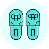 Slippers Vector Icon