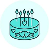 Cake Vector Icon