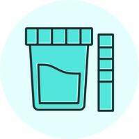 Urine Test Vector Icon