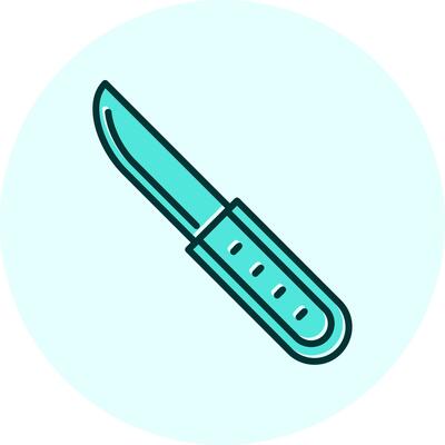 Knife Vector Icon