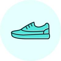 icono de vector de zapatillas