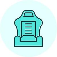 Car Seat Vector Icon