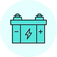 Car Battery Vector Icon