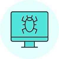 Computer Virus Vector Icon