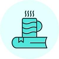 Tea Book Vector Icon