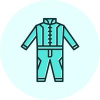 Race Suit Vector Icon