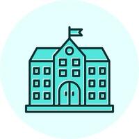 University Building Vector Icon