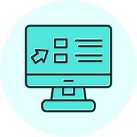 Online Course University Vector Icon