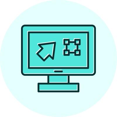 Graphic Design Vector Icon