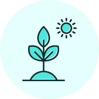 Biology Plant Vector Icon