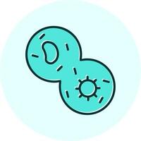 mitosis vector icono