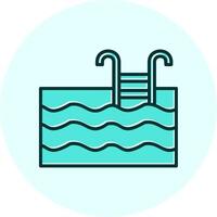 Swimming Pool Vector Icon