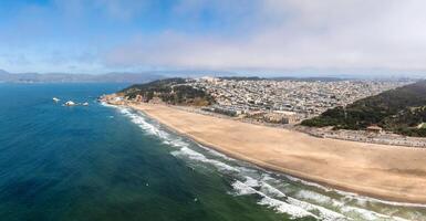 Where the sea meets the land in San Francisco. photo