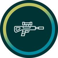 Sniper Rifle Vector Icon