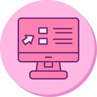 Online Course University Vector Icon