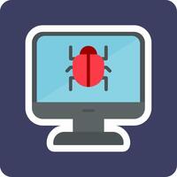 System Virus Vector Icon
