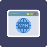 icono de vector vpn