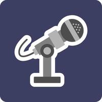 Microphone Stand Vector Icon