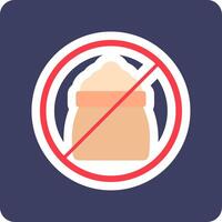 No Sugar Vector Icon