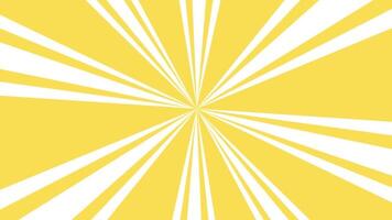 Sun burst or sun rays looping animation background video. color background. video
