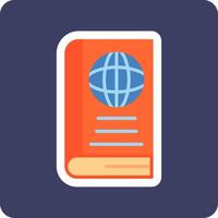 World Book Vector Icon