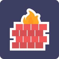 Firewall Vector Icon