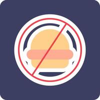 No Food Vector Icon