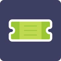 Ticket Vector Icon