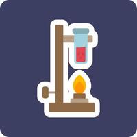 Bunsen Burner Vector Icon