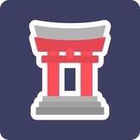 Torii Gate Vector Icon