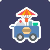 Food Stall Vector Icon