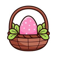 illustration design of easter day themed design elements vector