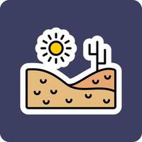 Desert Vector Icon