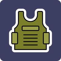 Bulletproof Vest Vector Icon