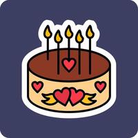 Cake Vector Icon