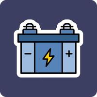 Car Battery Vector Icon