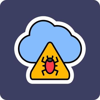 Cloud Computing Vector Icon