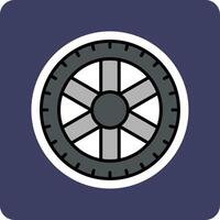 Tire Vector Icon