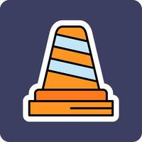 Traffic Cone Vector Icon