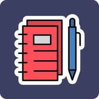 Notebook Vector Icon