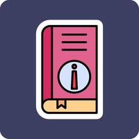 Book Information Vector Icon