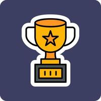 Trophy Cup Vector Icon