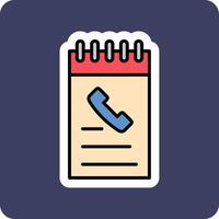 Notepad Vector Icon