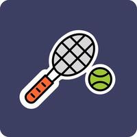 icono de vector de tenis